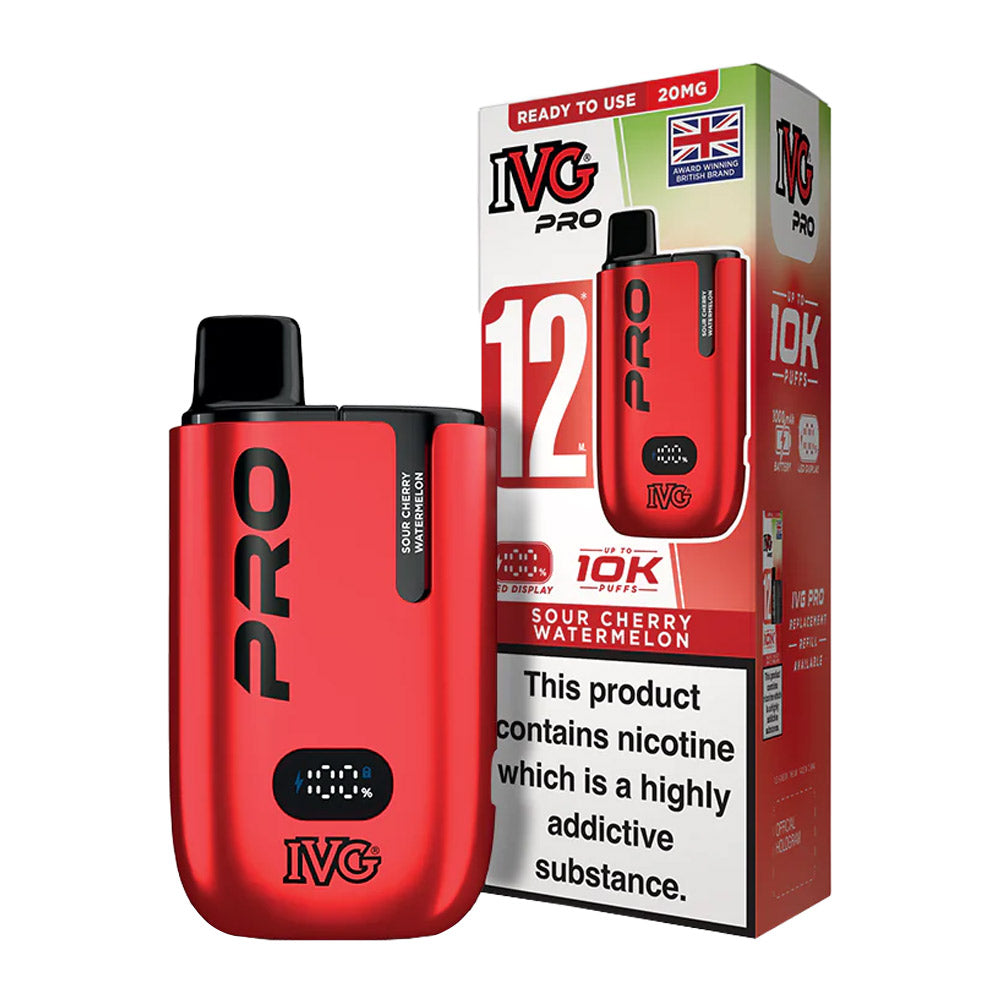 IVG Pro 12 Prefilled Pod Kit - Sour Cherry Watermelon