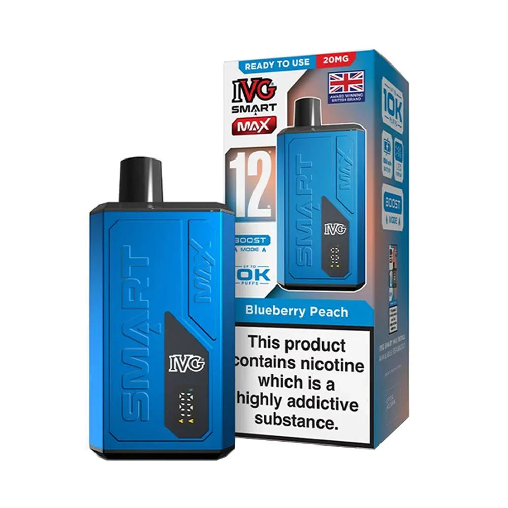 IVG Smart Max 10K Prefilled Kit - Blueberry Peach