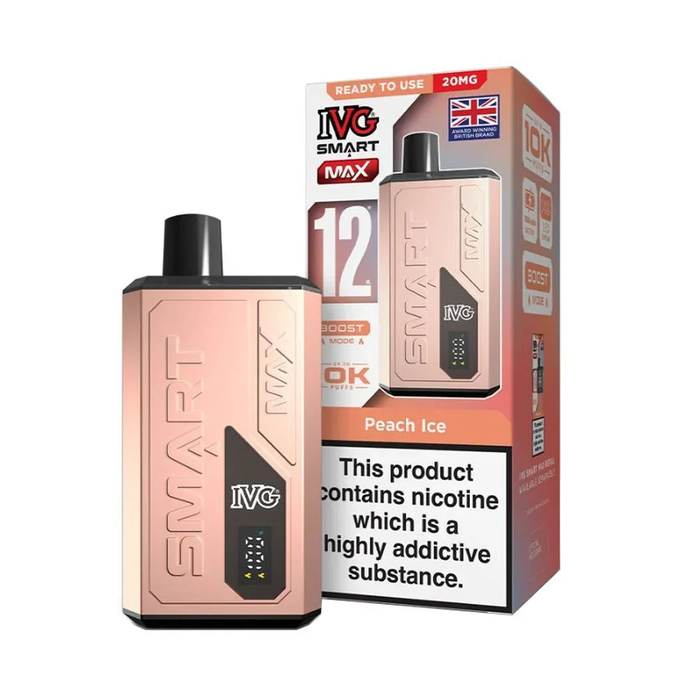 IVG Smart Max 10K Prefilled Kit - Peach Ice