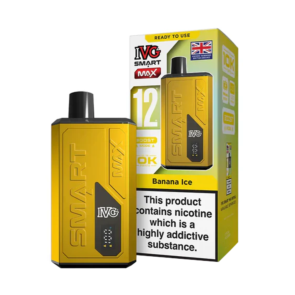 IVG Smart Max 10K Prefilled Kit - Banana Ice