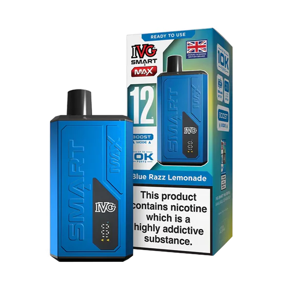 IVG Smart Max 10K Prefilled Kit - Blue Razz Lemonade