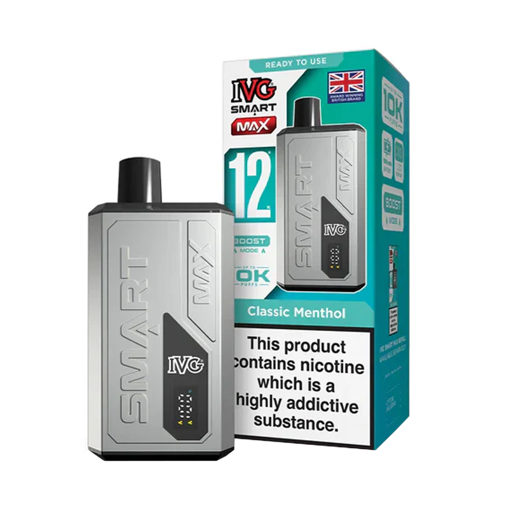 IVG Smart Max 10K Prefilled Kit - Classic Menthol