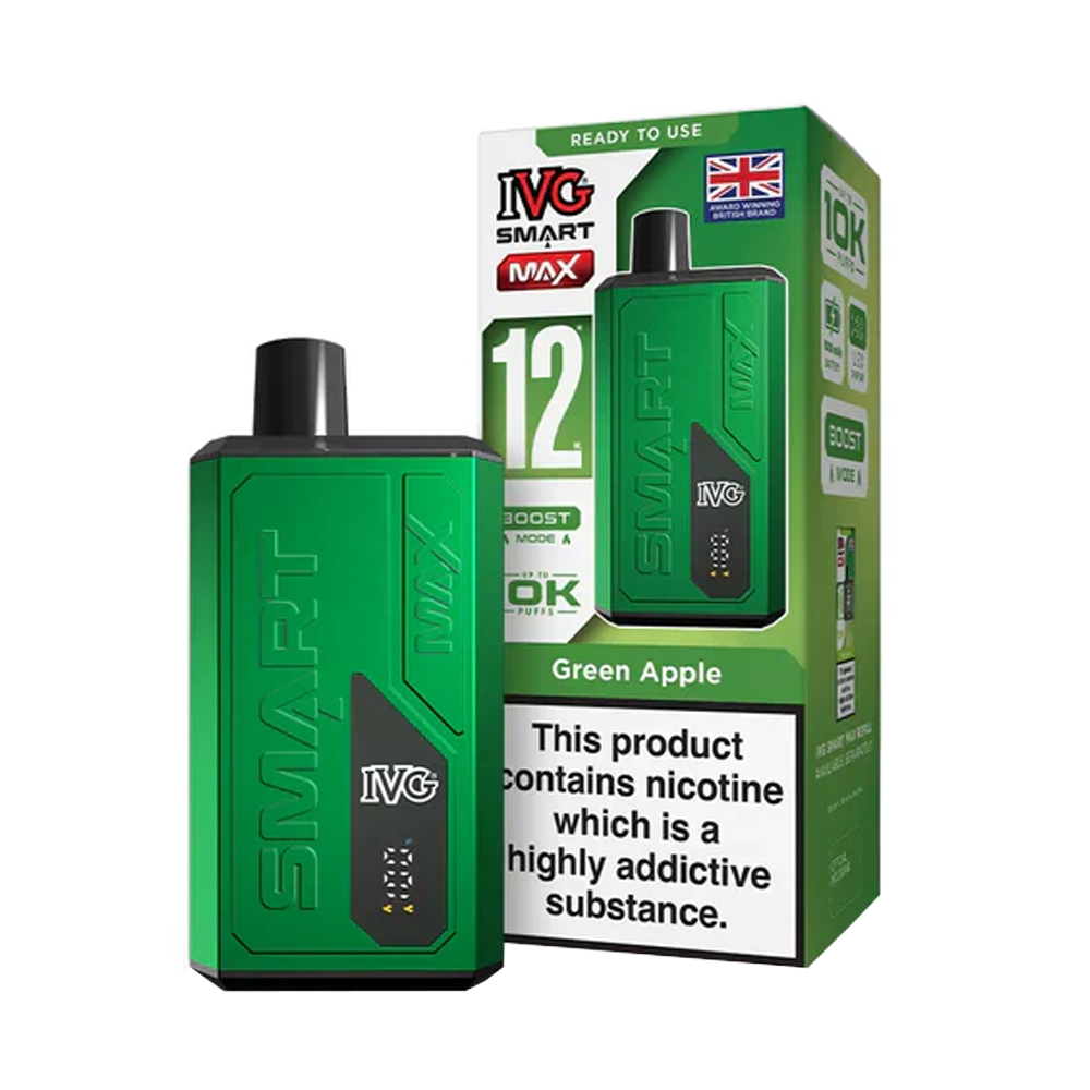 IVG Smart Max 10K Prefilled Kit - Green Apple