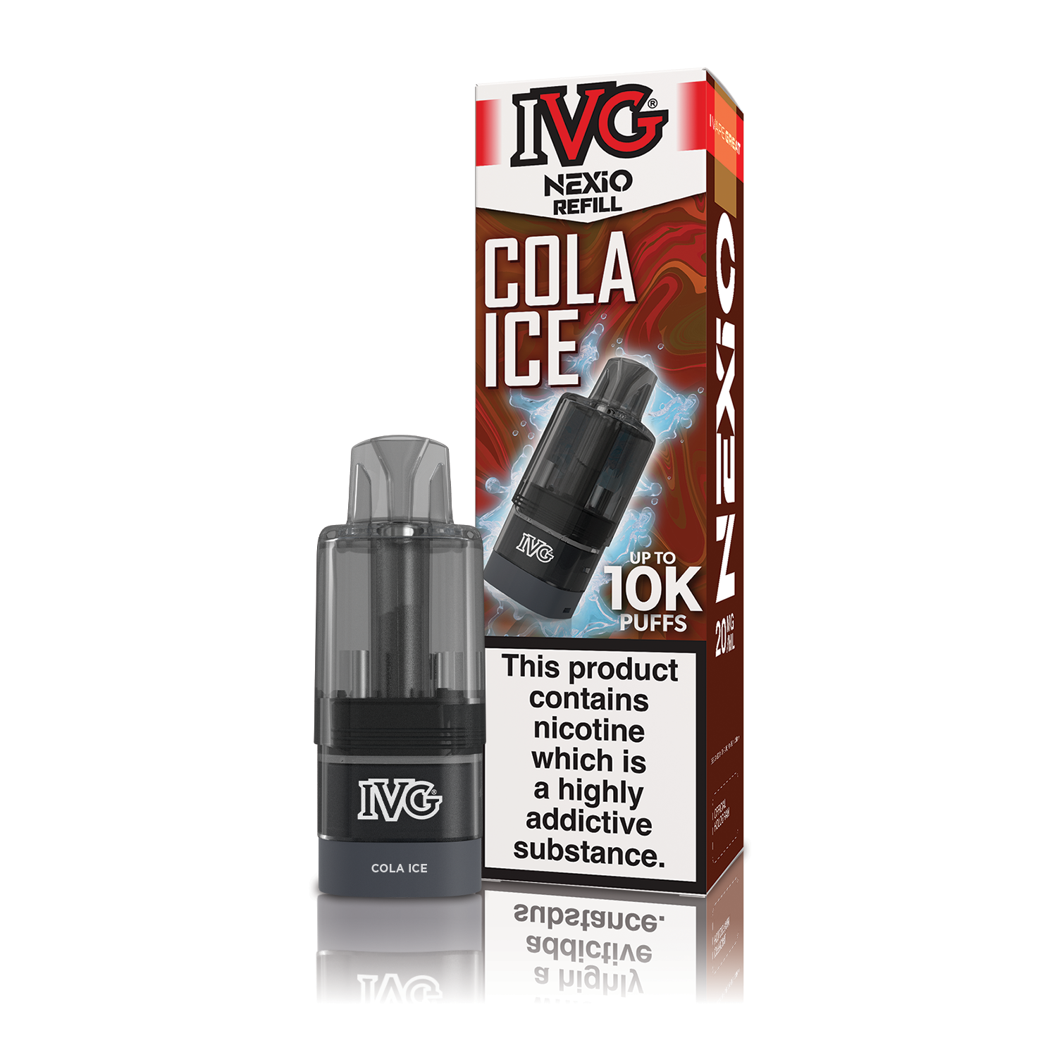 IVG Nexio 10K Prefilled Vape Pods - Cola Ice
