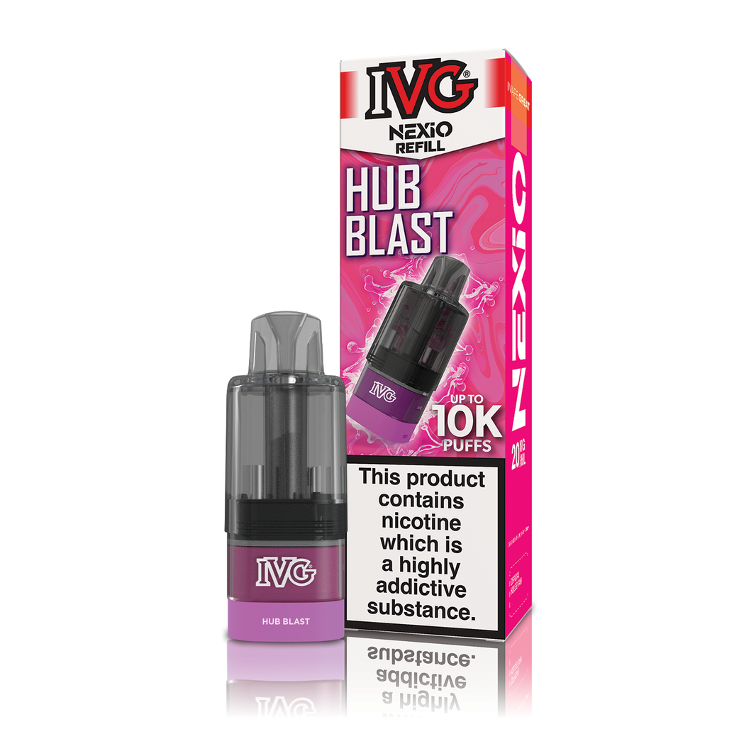 IVG Nexio 10K Prefilled Vape Pods - Hub Blast