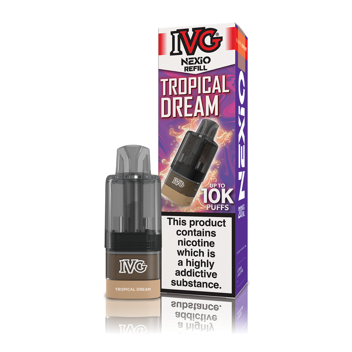 IVG Nexio 10K Prefilled Vape Pods - Tropical Dream