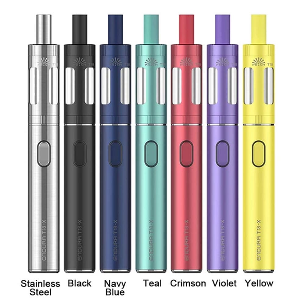 Innokin Endura T18 X starter kits in available colours
