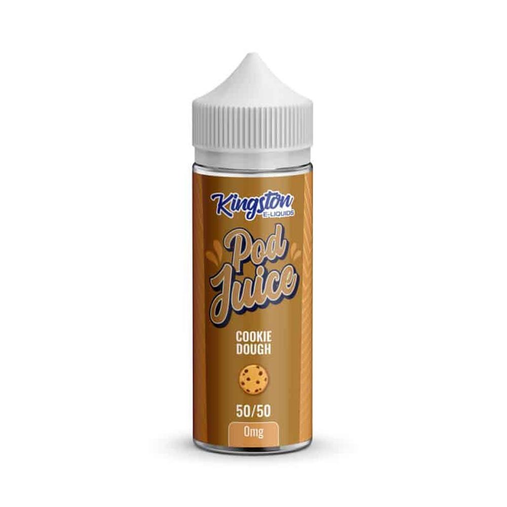 Cookie Dough Kingston Pod Juice 50/50 100ml Shortfill Eliquid