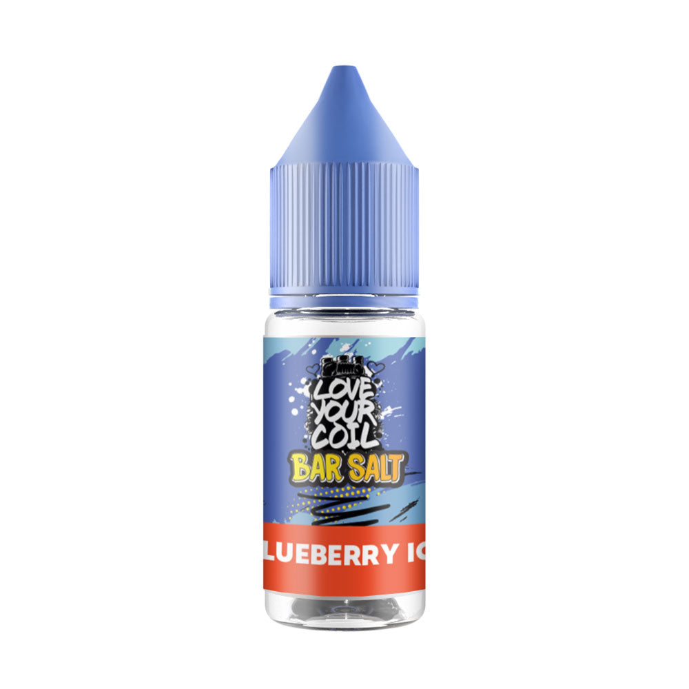 Blueberry Ice Love Your Coil Bar Salt 10ml Nic Salt E Liquid