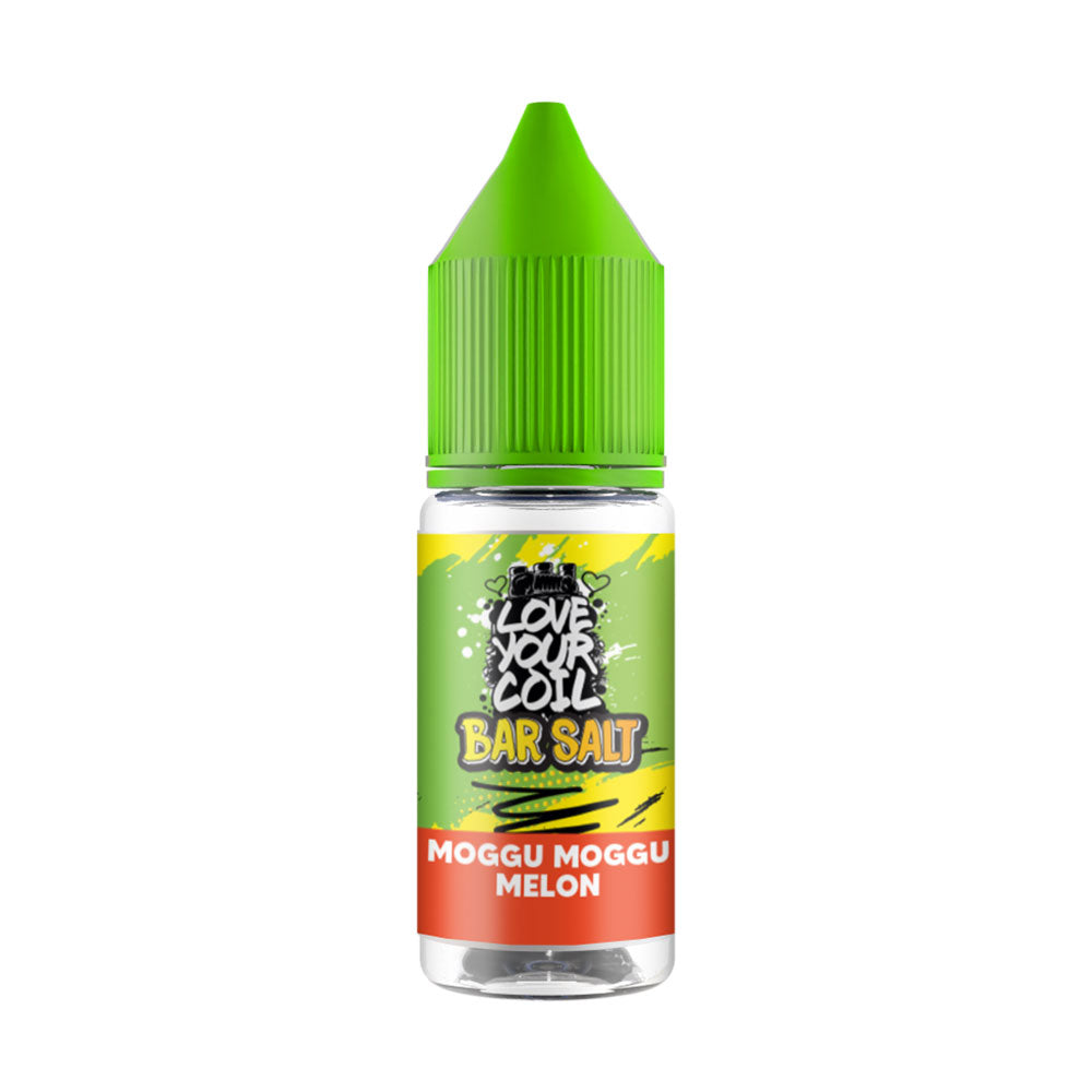 Moggu Moggu Melon Love Your Coil Bar Salt 10ml Nic Salt E Liquid