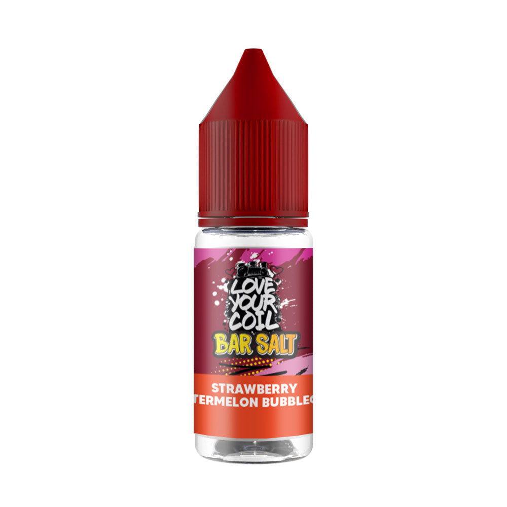 Strawberry Watermelon Bubbles Love Your Coil Bar Salt 10ml Nic Salt E Liquid