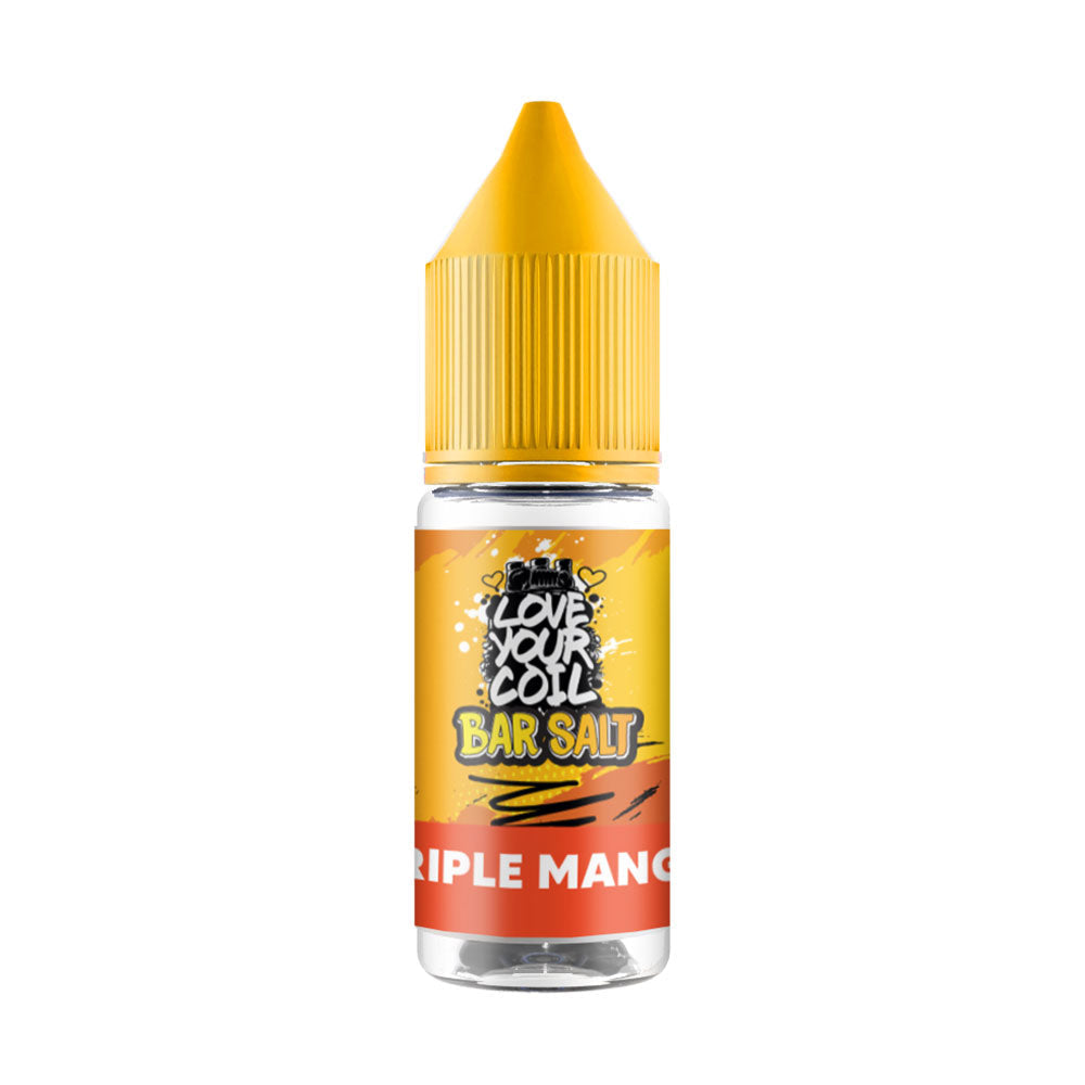 Triple Mango Love Your Coil Bar Salt 10ml Nic Salt E Liquid