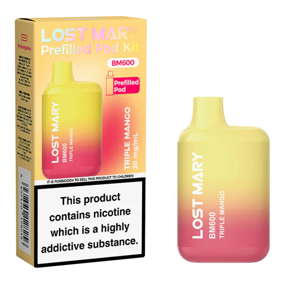 Lost Mary BM600 Prefilled Pod Kit - Triple Mango
