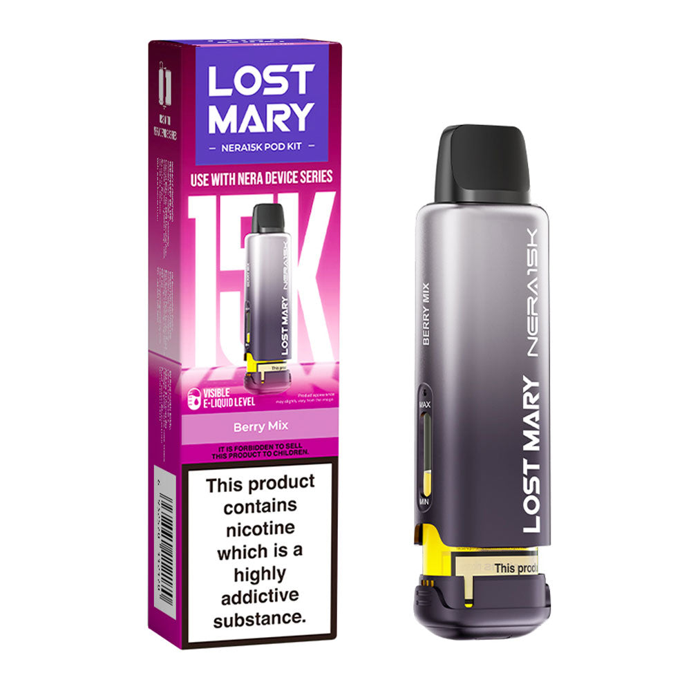 Lost Mary NERA 15K Berry Mix replacement prefilled pods