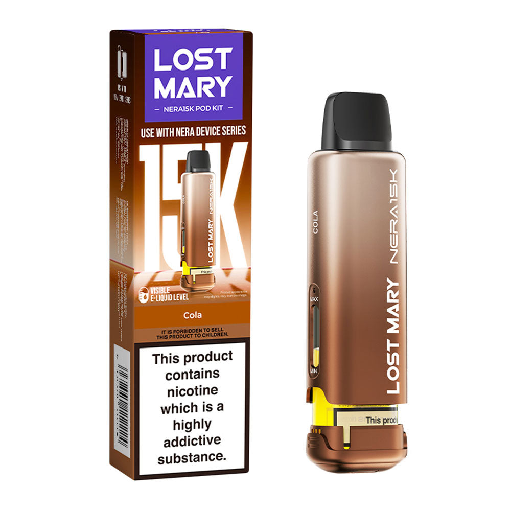 Lost Mary NERA 15K Cola replacement prefilled pods