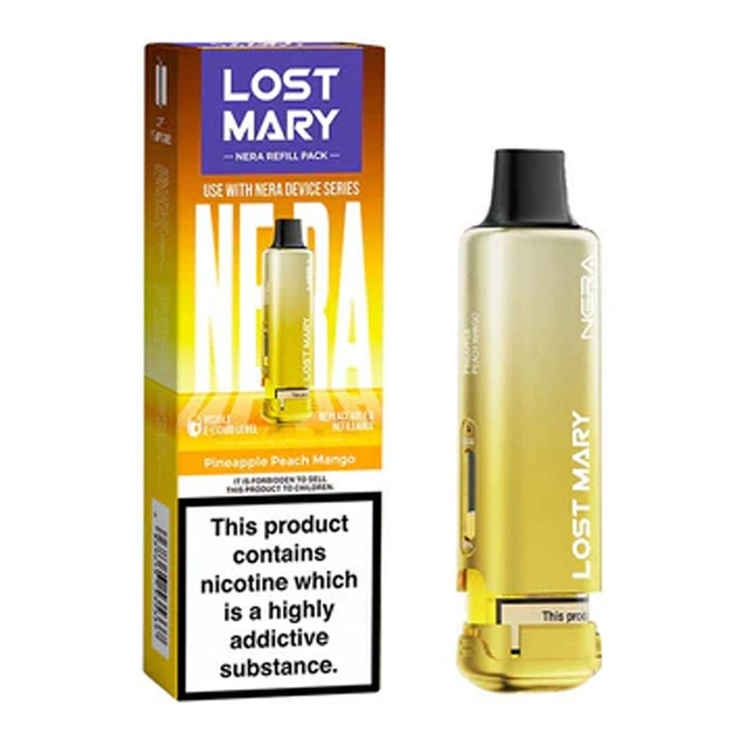Lost Mary NERA 15K Pineapple Peach Mango replacement prefilled pods