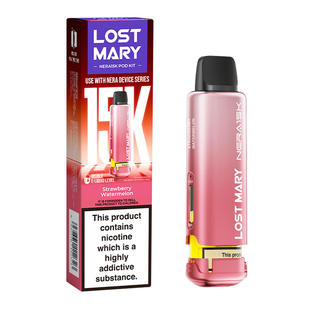 Lost Mary NERA 15K Strawberry Watermelon replacement prefilled pods