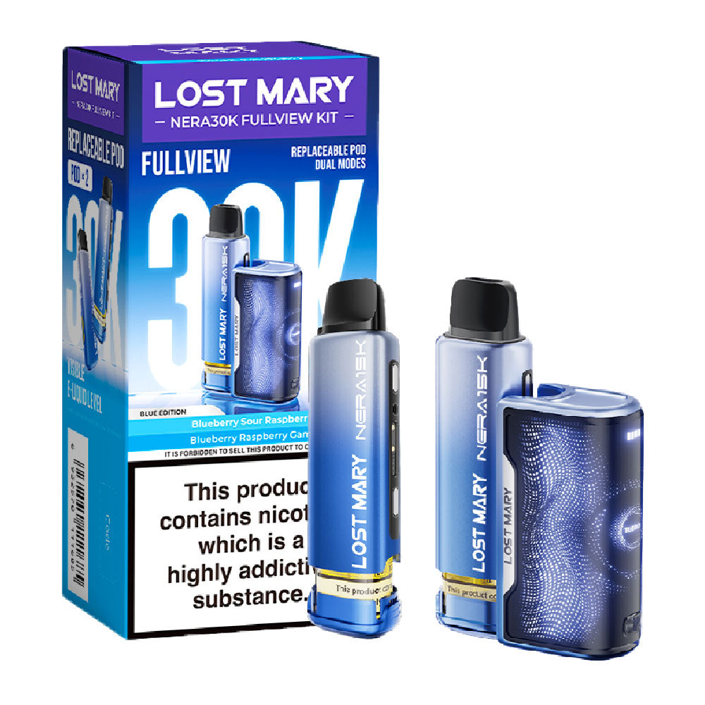Lost Mary NERA30K Fullview Blue Edition prefilled pod kit