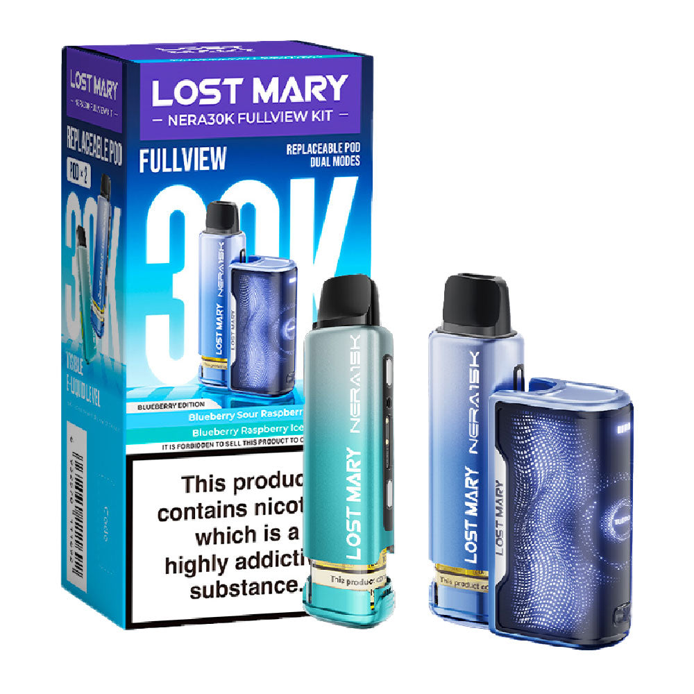 Lost Mary NERA30K Fullview Blueberry Edition prefilled pod kit