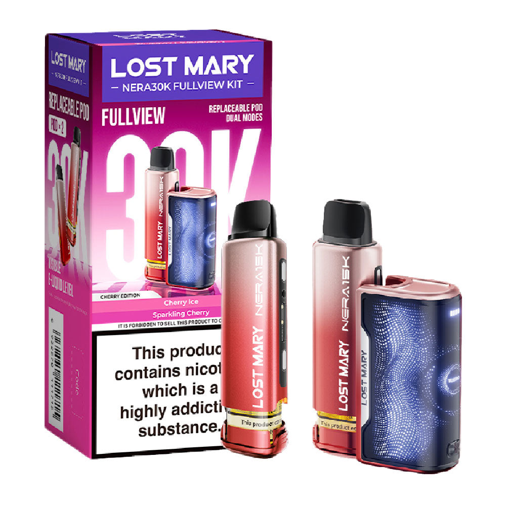 Lost Mary NERA30K Fullview Cherry Edition prefilled pod kit