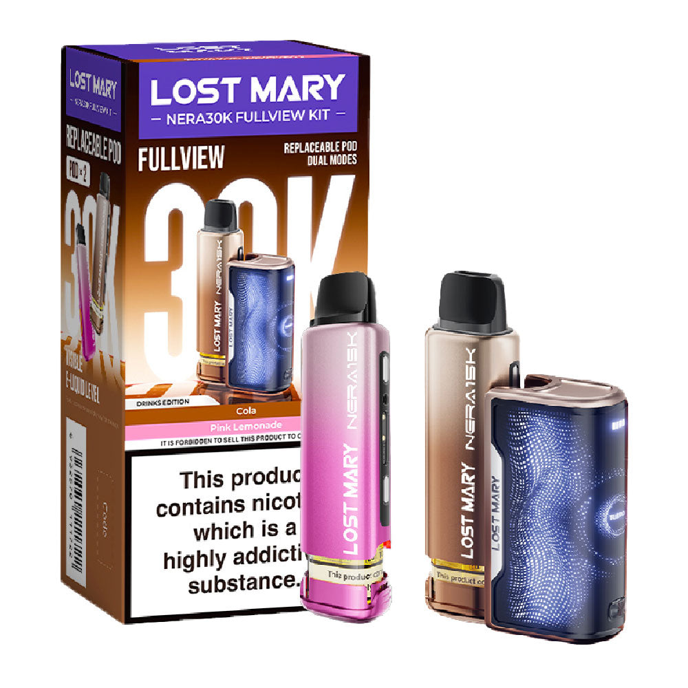 Lost Mary NERA30K Fullview Drinks Edition prefilled pod kit