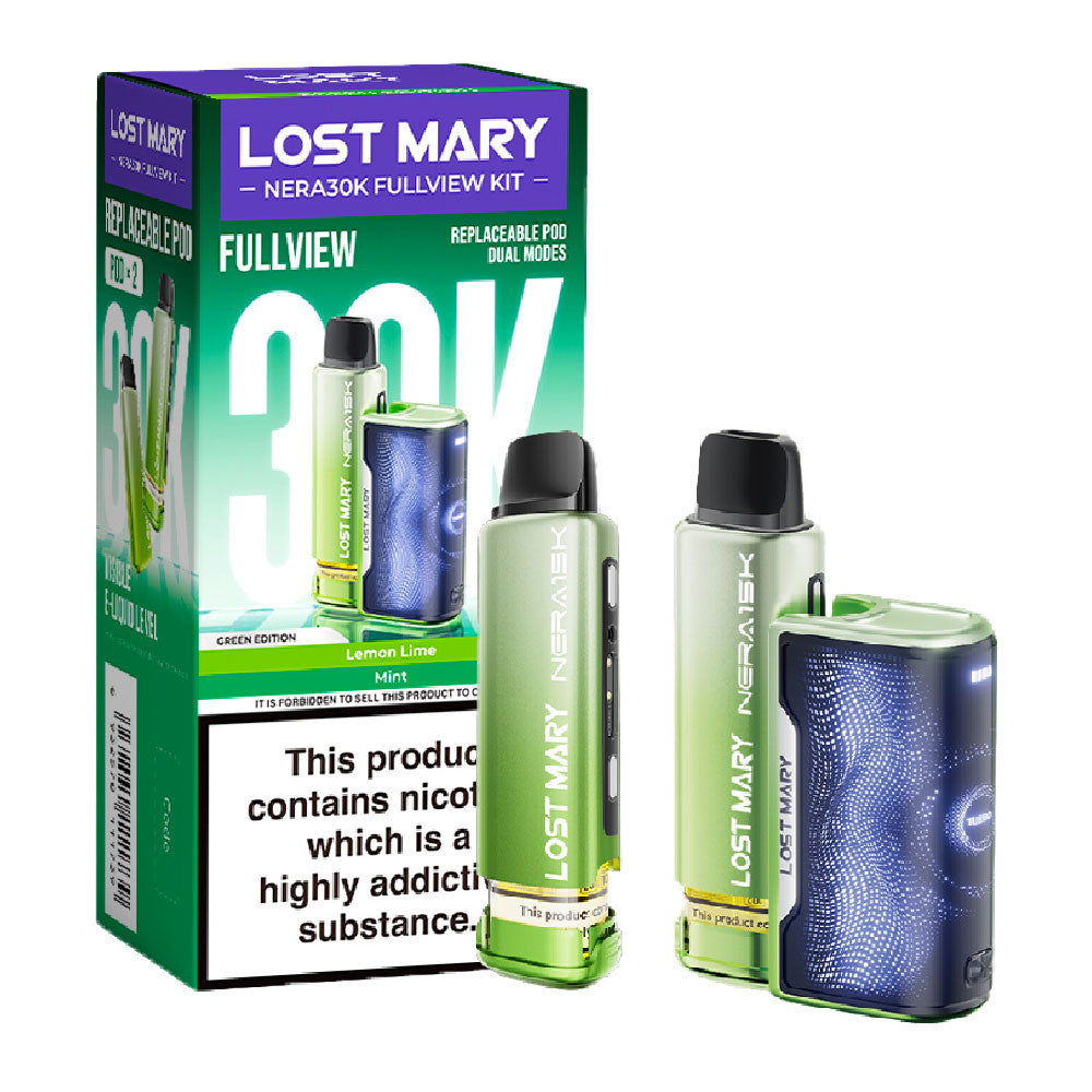 Lost Mary NERA30K Fullview Green Edition prefilled pod kit
