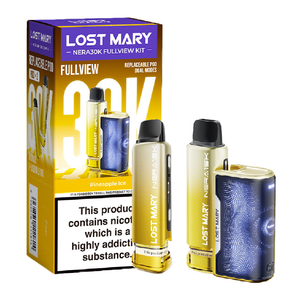 Lost Mary NERA30K Fullview Pineapple Ice prefilled pod kit