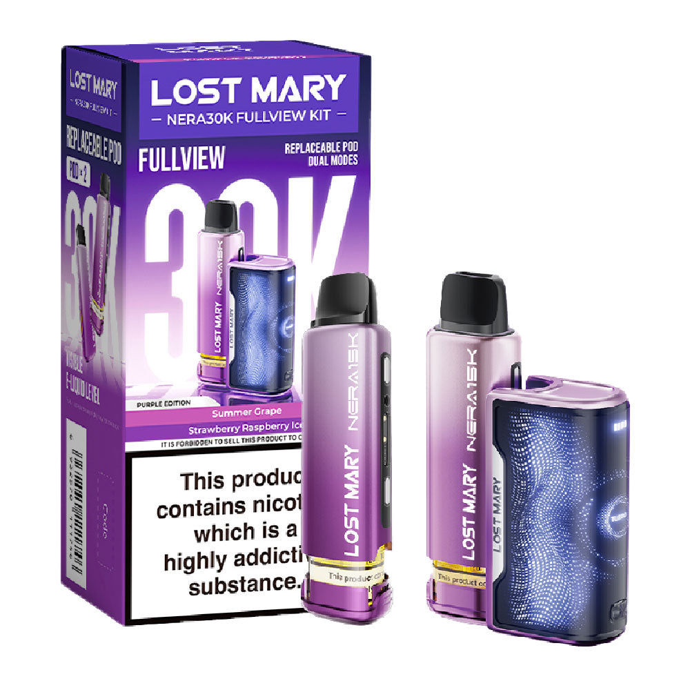 Lost Mary NERA30K Fullview Purple Edition prefilled pod kit