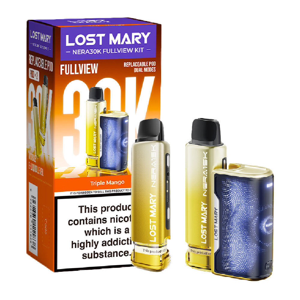 Lost Mary NERA30K Fullview Triple Mango prefilled pod kit