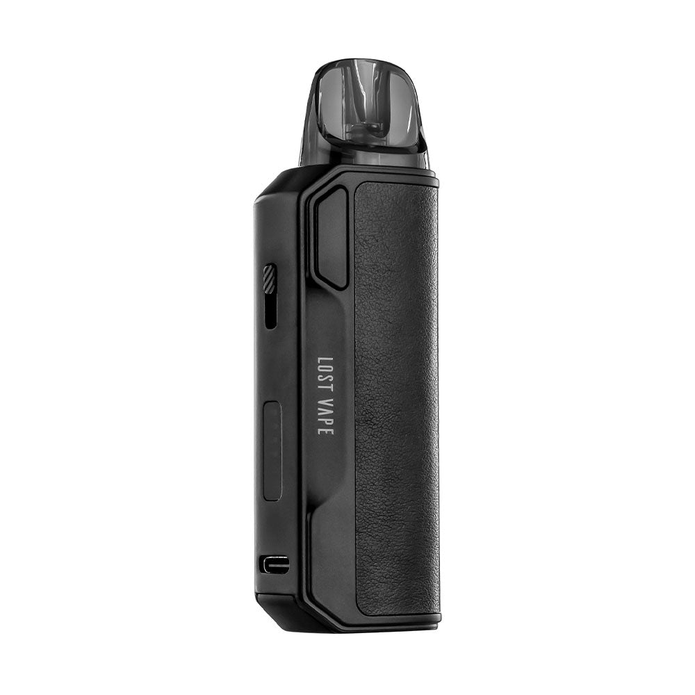 Lost Vape Thelema Elite S refillable pod kit in Twill Black
