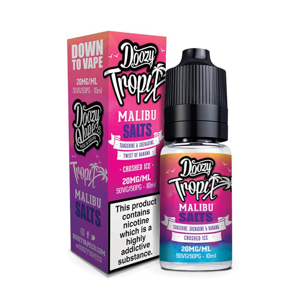 Malibu Doozy Vape Co 10ml Nic Salt E Liquid