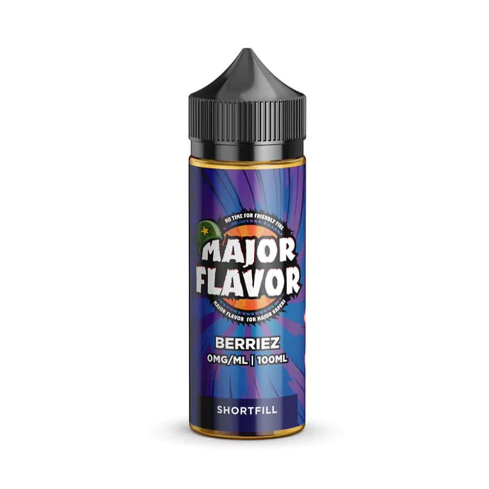 Berriez Major Flavor 100ml Shortfill E Liquid