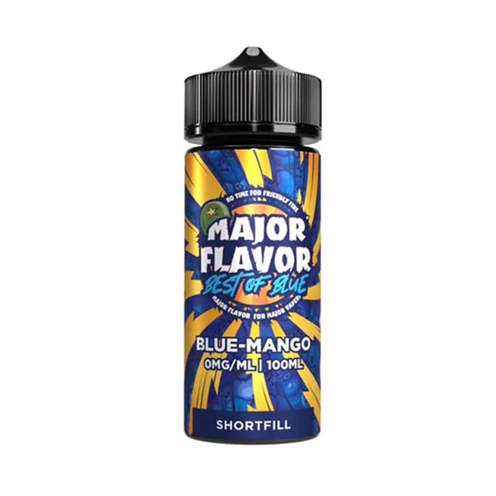 Major Flavor Blue Mango 100ml Shortfill E Liquid