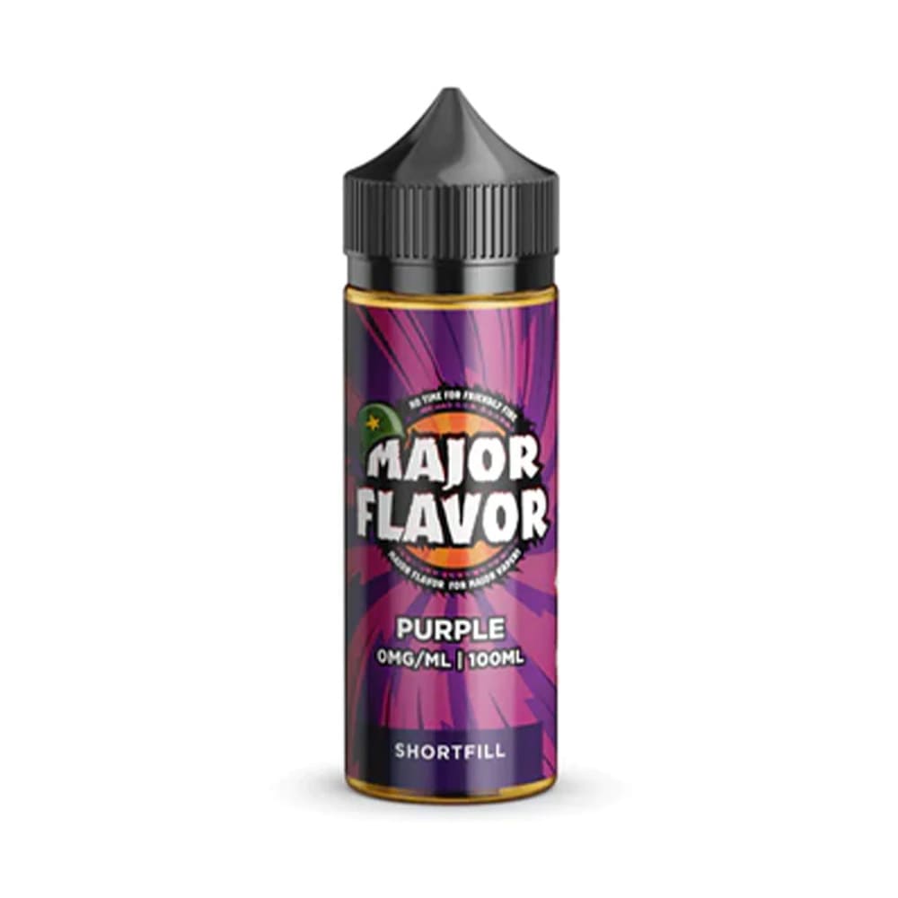Purple Major Flavor 100ml Shortfill E Liquid