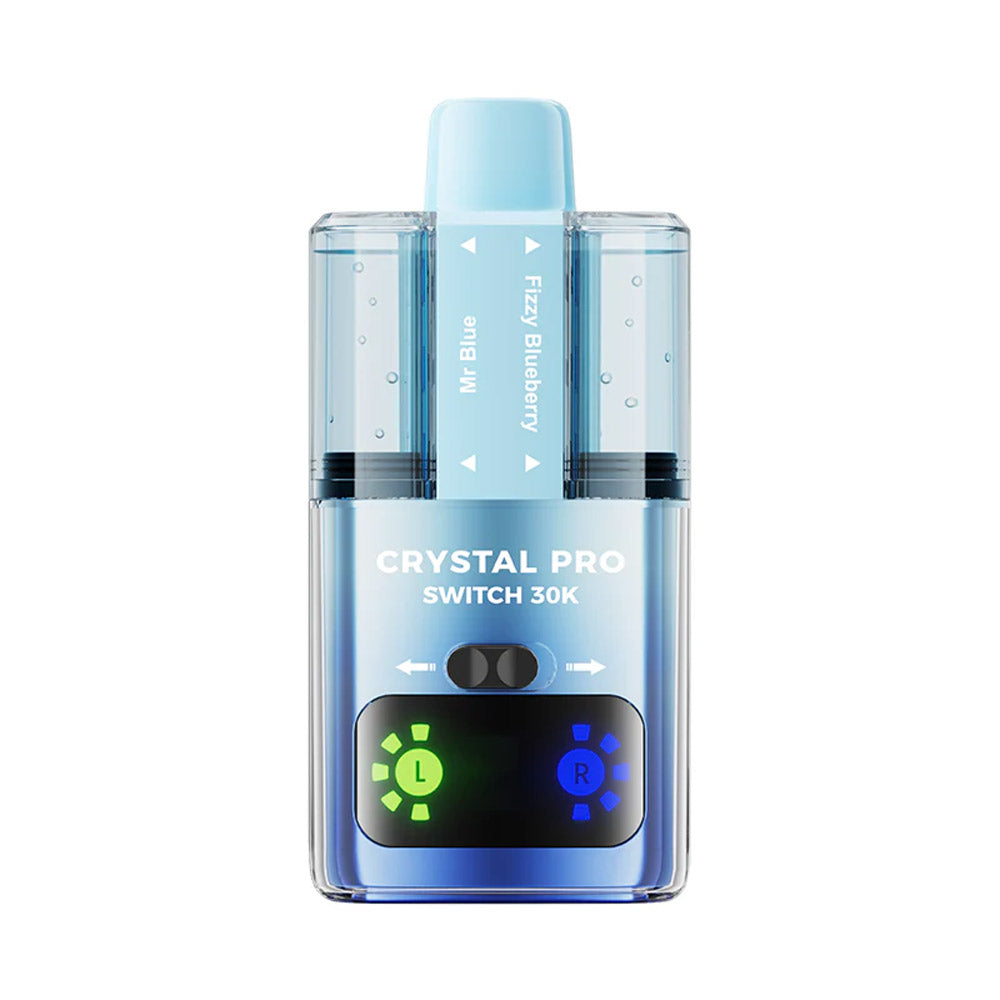 Crystal Pro Switch 30K Mr Blue / Fizzy Blueberry prefilled pod kit