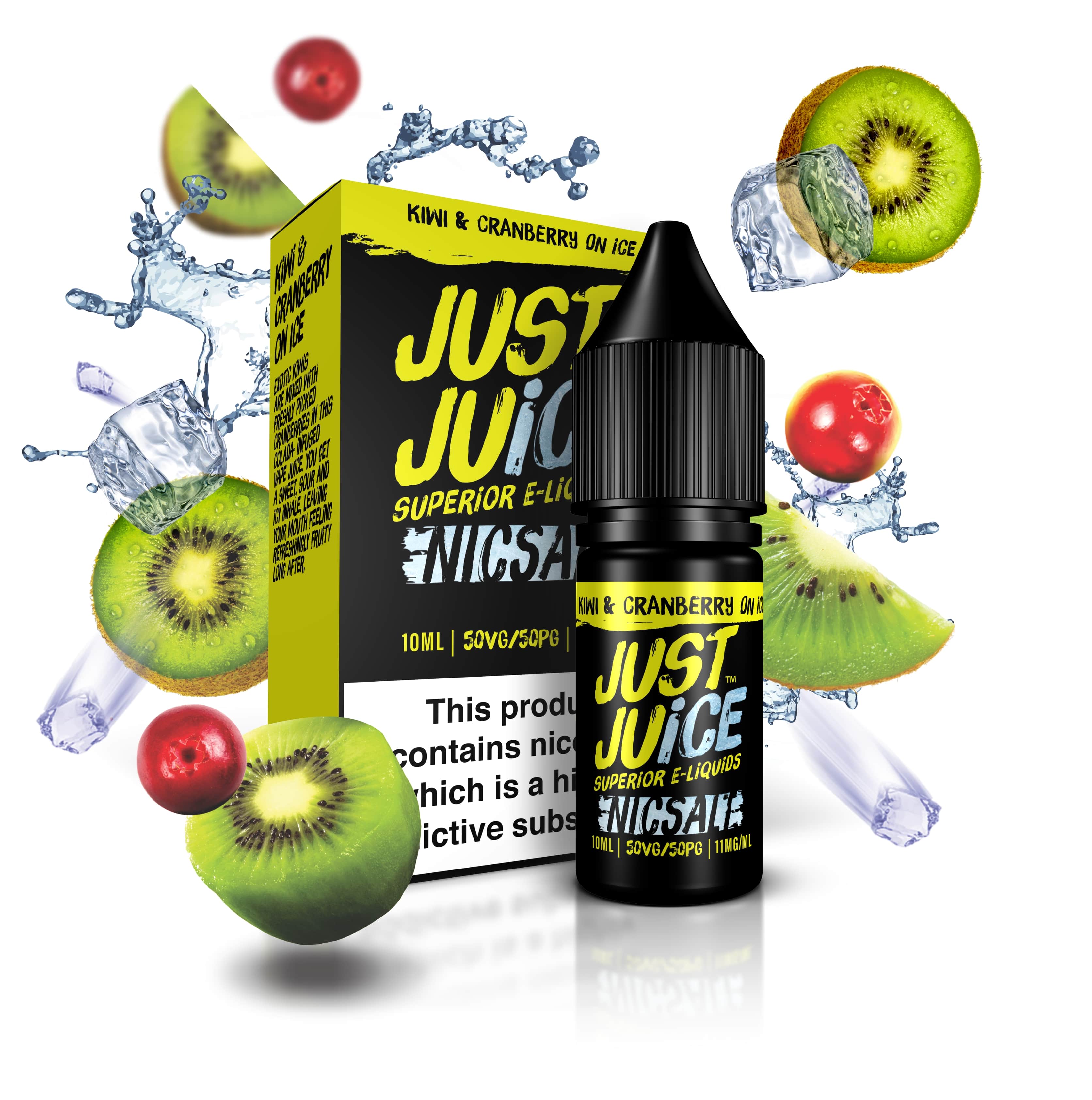 Just Juice Nic Salts (Available in 11mg + 20mg) - Explore a wide range of e-liquids, vape kits, accessories, and coils for vapers of all levels - Vape Saloon