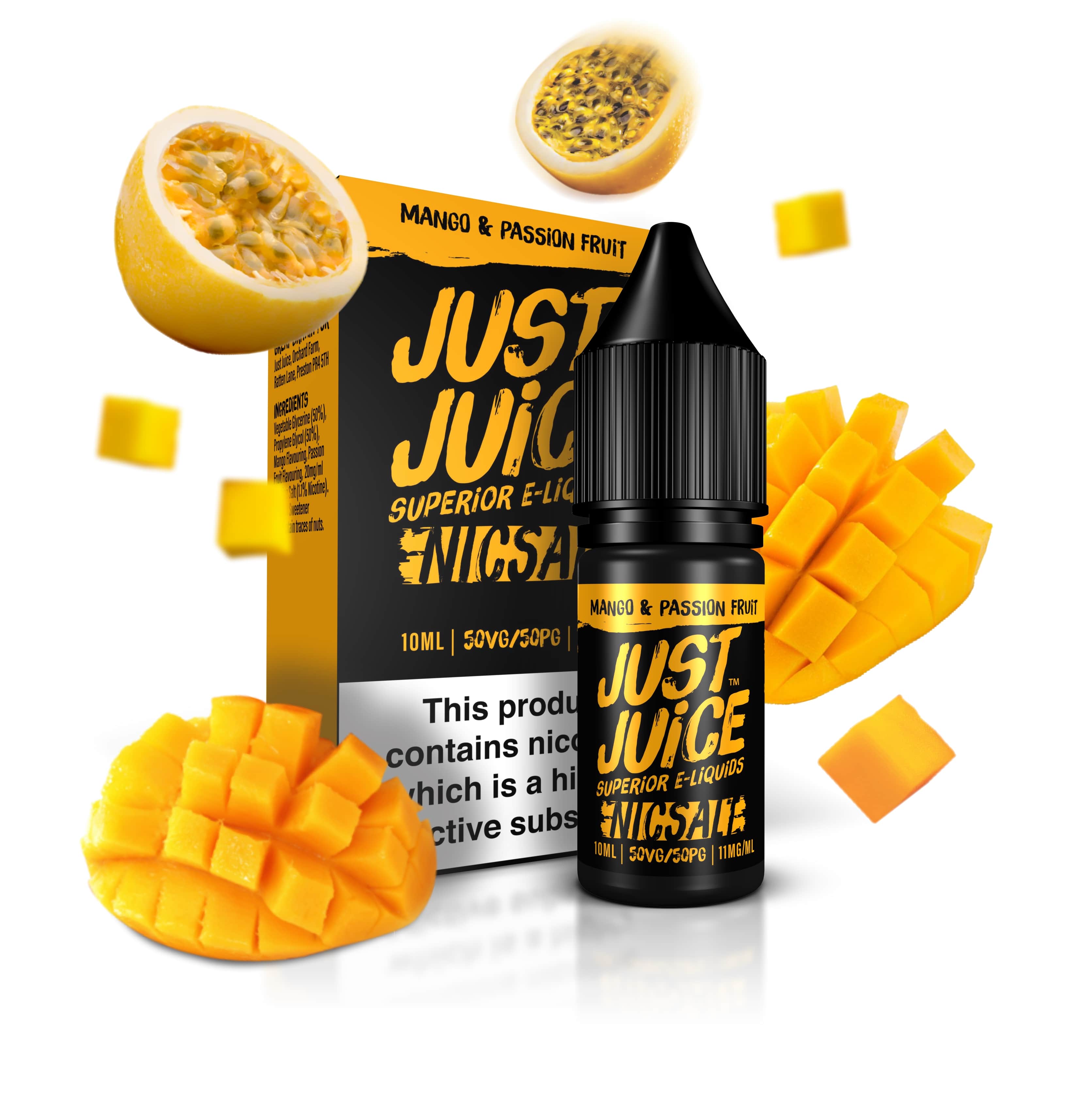 Just Juice Nic Salts (Available in 11mg + 20mg) - Explore a wide range of e-liquids, vape kits, accessories, and coils for vapers of all levels - Vape Saloon