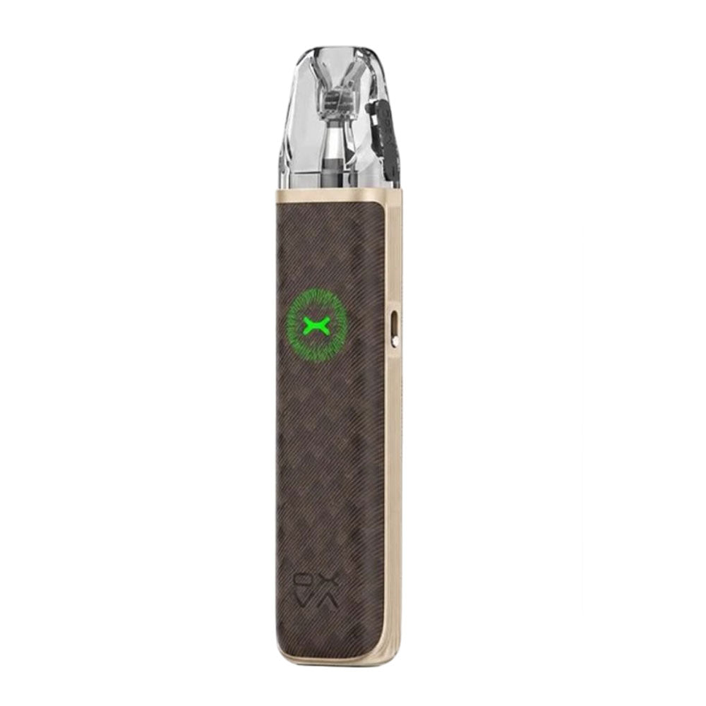 OXVA XLIM GO 2 refillable pod kit in Weave Brown