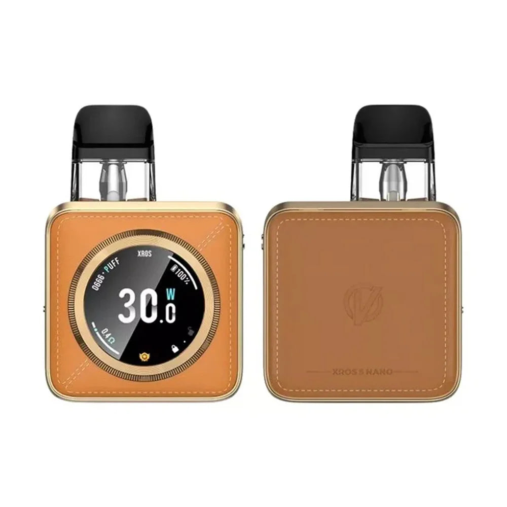 Vaporesso Xros 5 Nano Pod Kit in Orange Leatherette