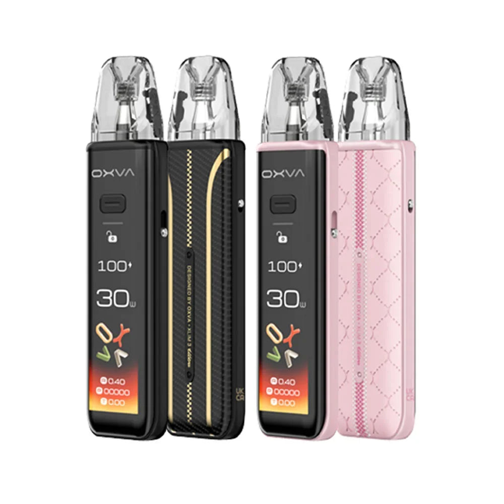 OXVA XLIM 3 Ultra pod kit in the available colours