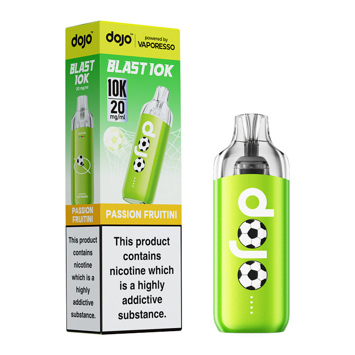 Vaporesso DOJO Blast 10K Passion Fruitini 20mg prefilled pod kit