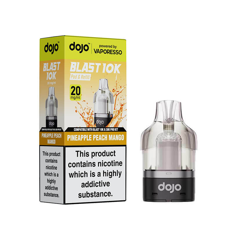 Vaporesso DOJO Blast 10K/30K Prefilled Pods - Pineapple Peach Mango