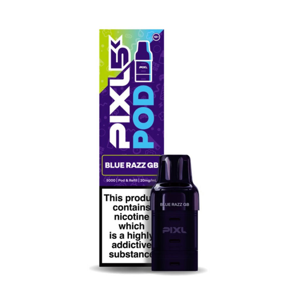 PIXL 5K Prefilled Pods - Blue Razz GB