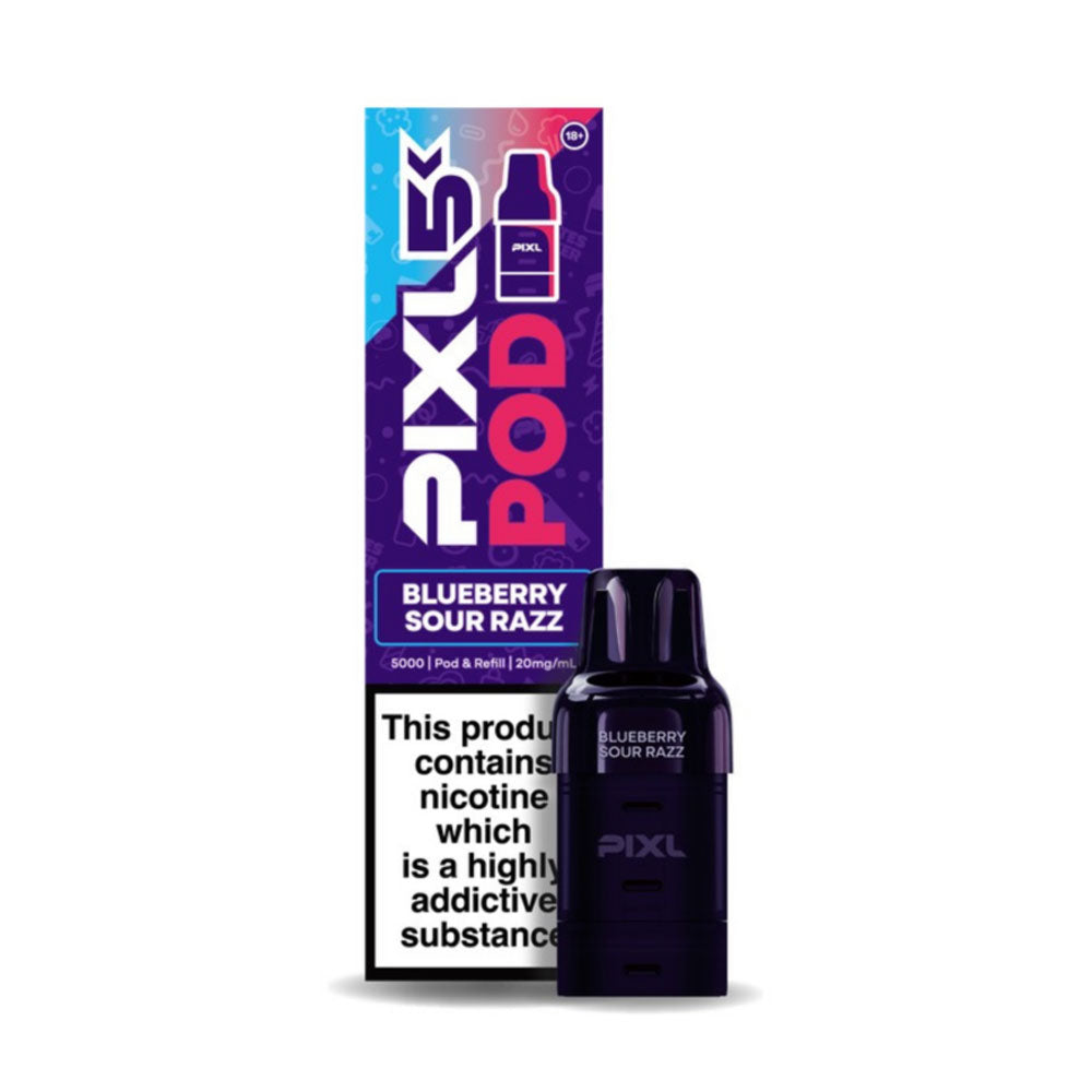 PIXL 5K Prefilled Pods - Blueberry Sour Razz