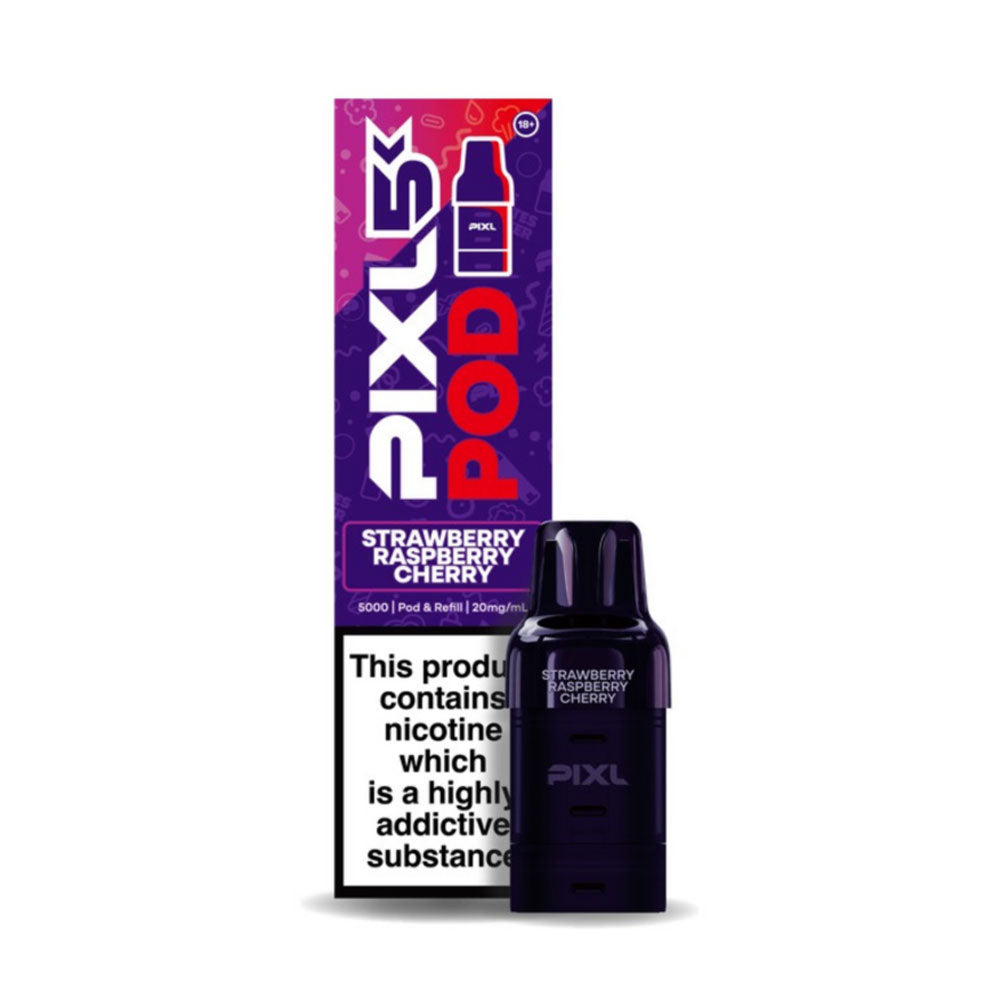 PIXL 5K Prefilled Pods - Strawberry Raspberry Cherry