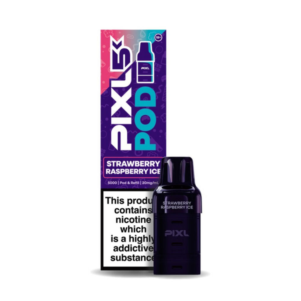 PIXL 5K Prefilled Pods - Strawberry Raspberry Ice