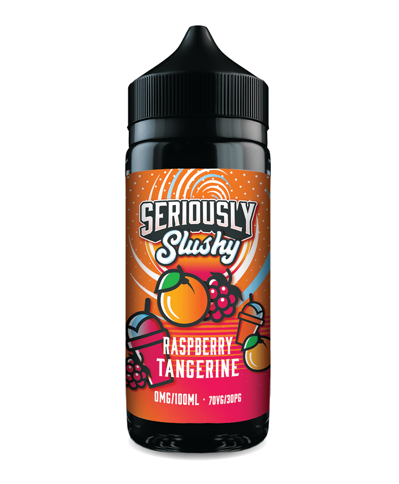 Doozy Seriously 100ml Shortfills - SLUSHY - Raspberry Tangerine
