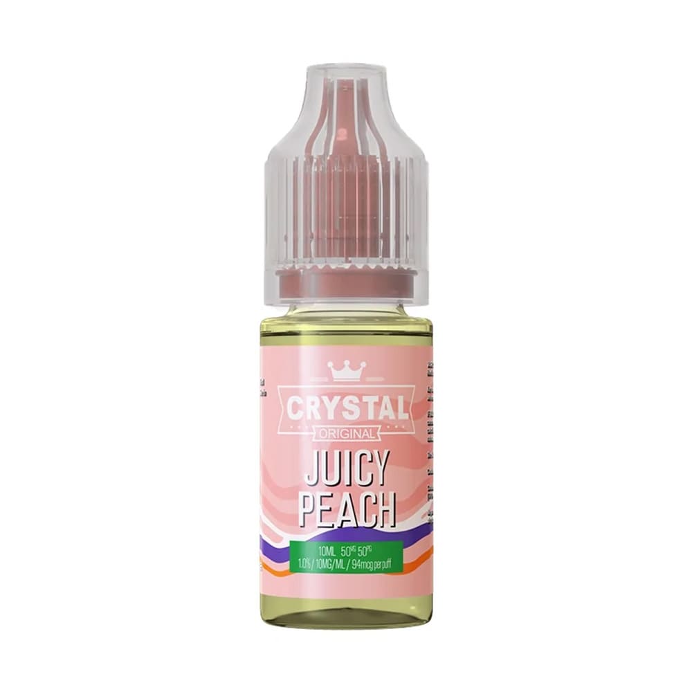 Juicy Peach SKE Crystal Original 10ml Nic Salt E Liquid