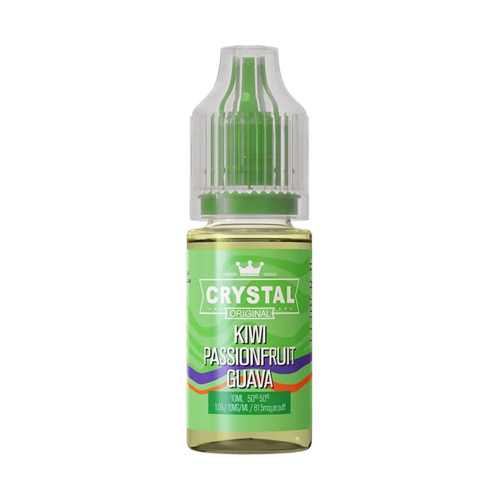 Kiwi Passionfruit Guava SKE Crystal Original 10ml Nic Salt E Liquid