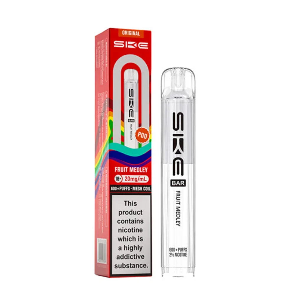 SKE BAR Original Fruit Medley 20mg 2ml single prefilled replacement pod and box